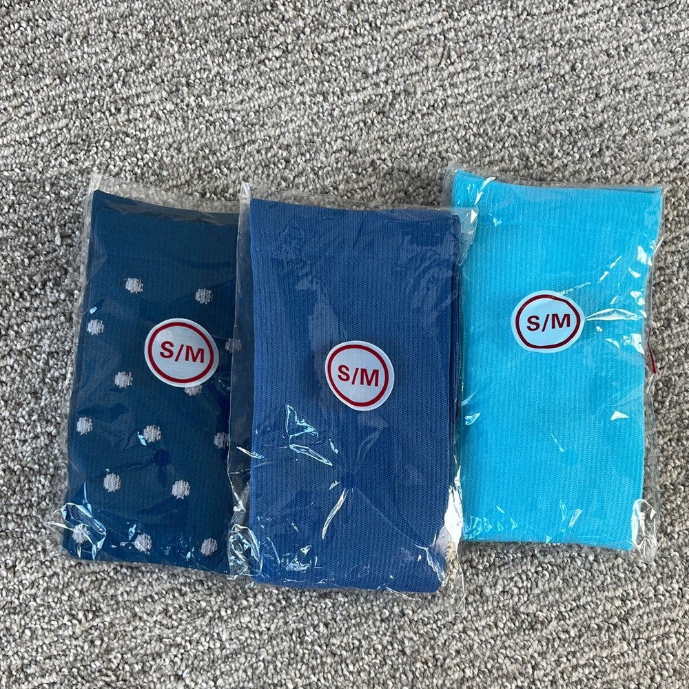 Set of Three Compression Socks S/M